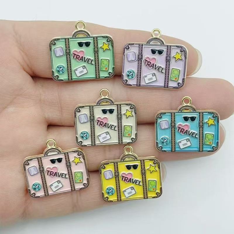 Handbags - 10 pièces Pendentifs en alliage émaillé
