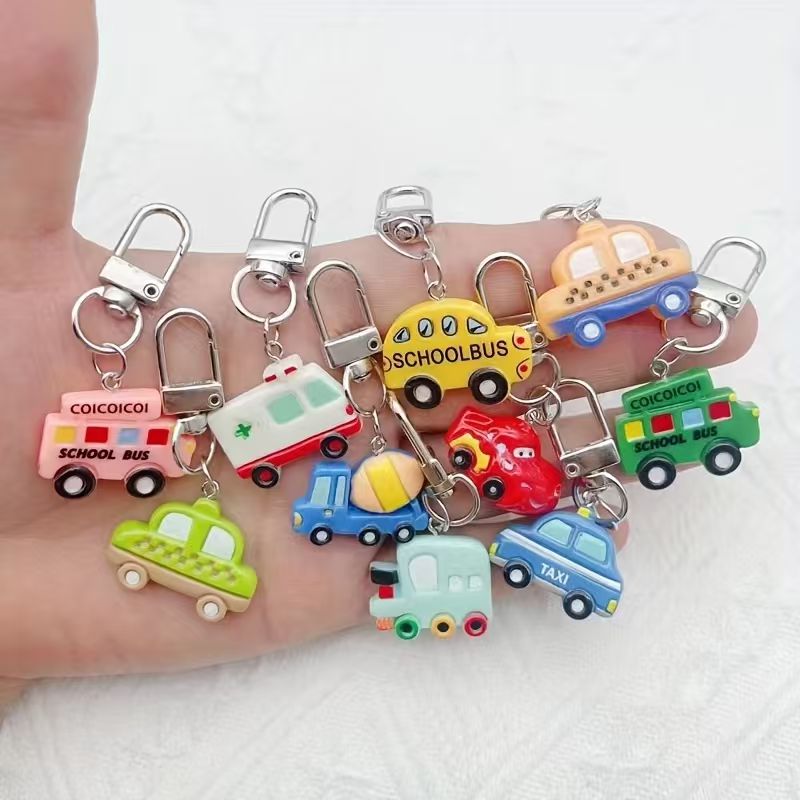 Luggage - Porte-clés de voiture en résine, 10