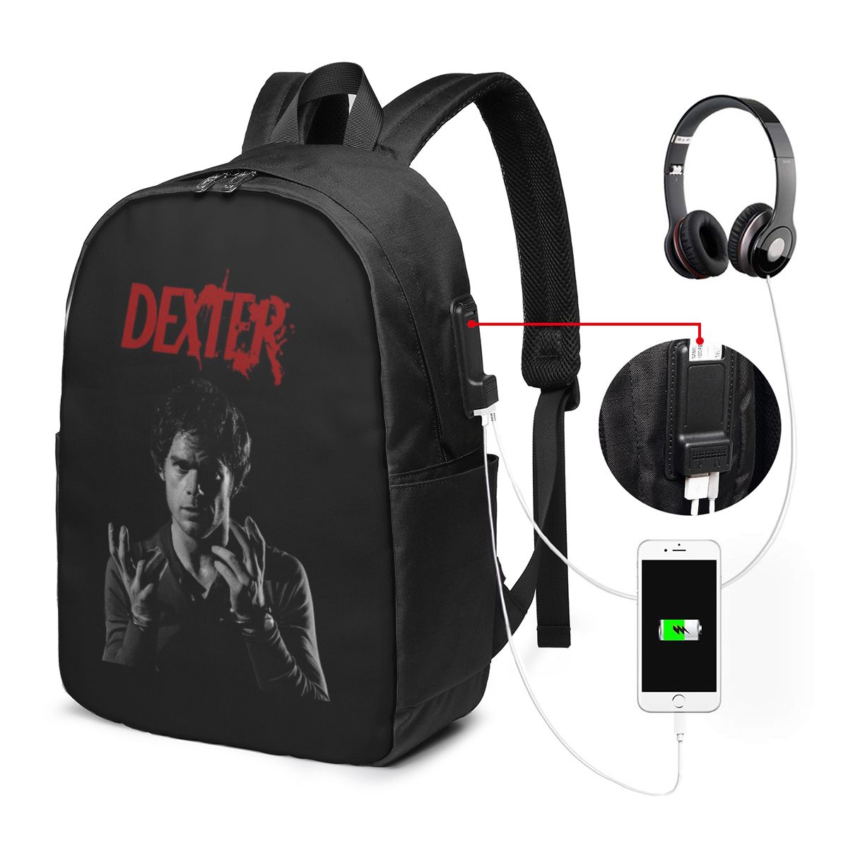 Backpacks - Sac à dos Dexter Morgan pour