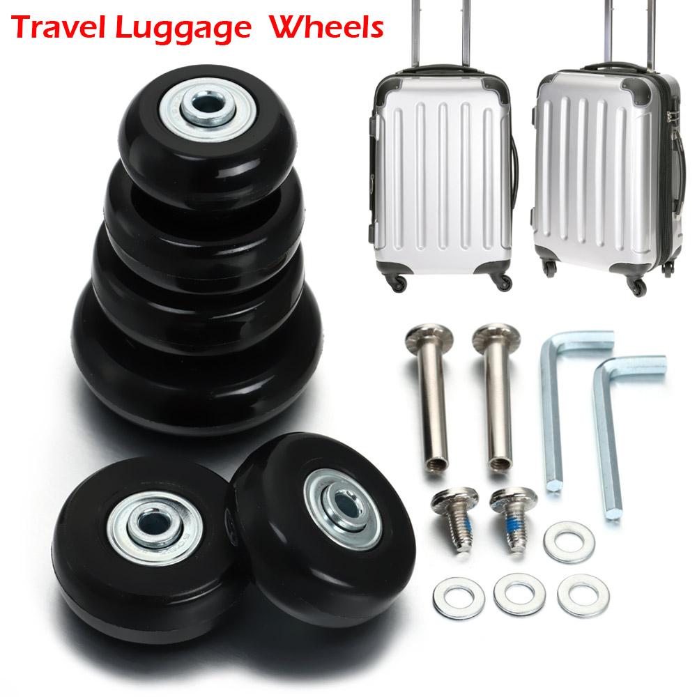 2/4 pièces Roulettes silencieu - Silent Replacement Luggage Wheels avis et prix