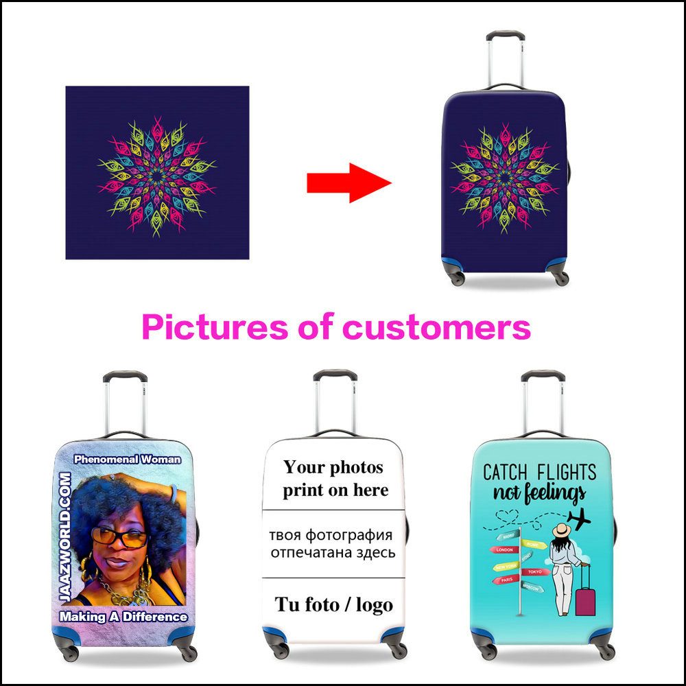 Housse de valise personnalisée - Waterproof Suitcase Cover Protector avis et prix