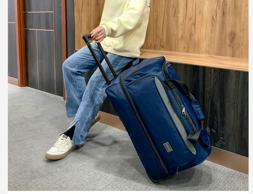 22 pouces hommes bagage à main - Foldable Rolling Luggage Bag avis et prix