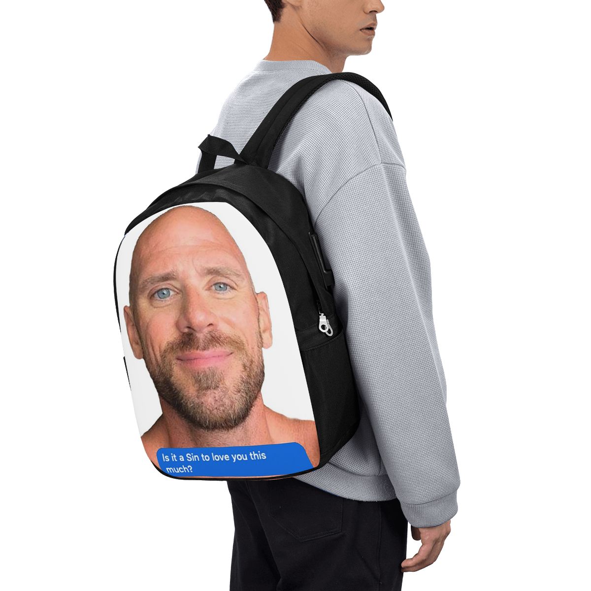 Johnny Sins Flirty Text Bubble - Travel Bags avis et prix