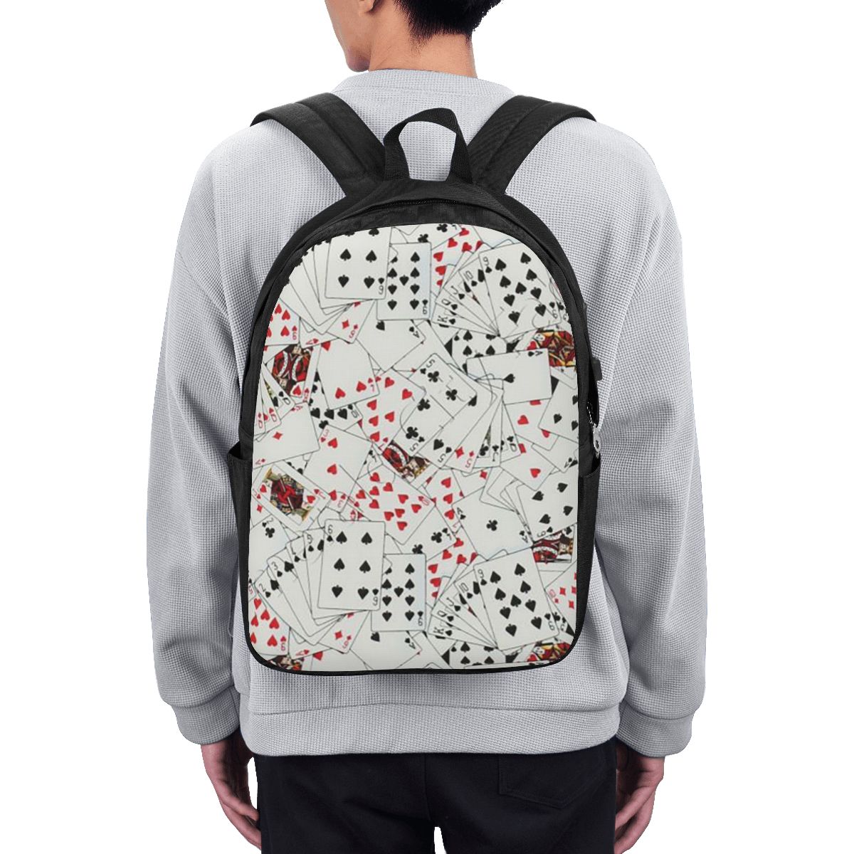 Sac à dos imprimé cartes à jou - Backpacks avis et prix