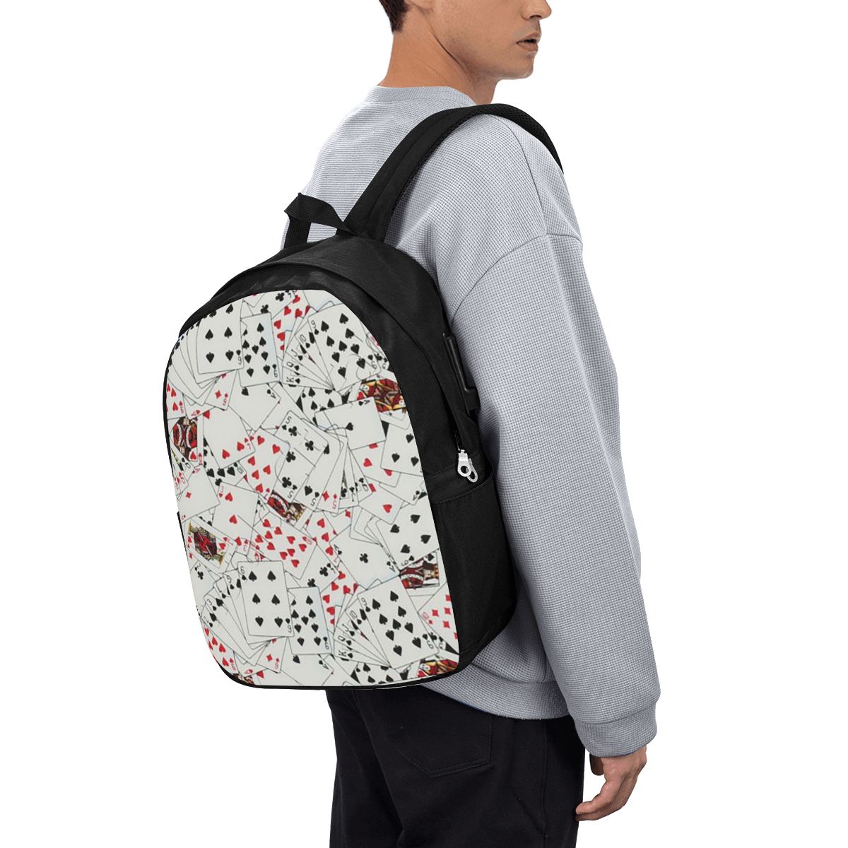 Sac à dos imprimé cartes à jou - Backpacks avis et prix
