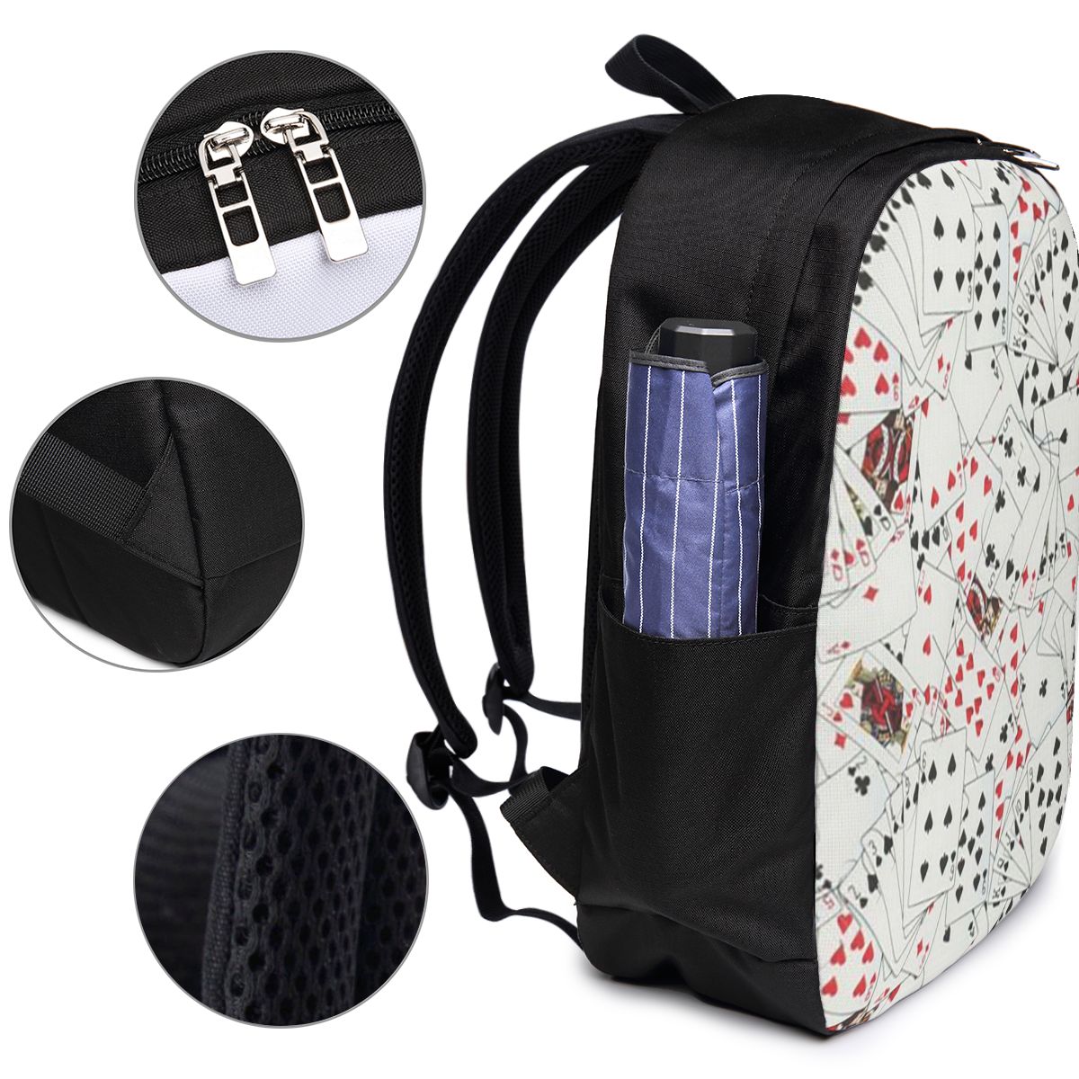 Sac à dos imprimé cartes à jou - Backpacks avis et prix