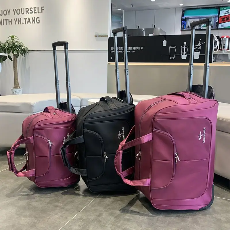 Sac à roulettes de grande capa - Foldable Rolling Luggage Bag avis et prix