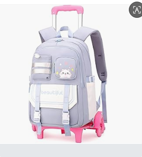 Sac à dos à roulettes pour enf - Foldable Rolling Luggage Bag avis et prix