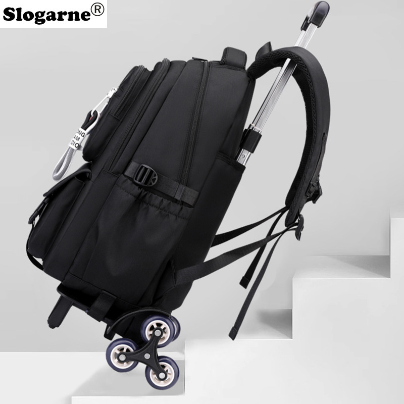 Sac à dos à roulettes pour étu - Foldable Rolling Luggage Bag avis et prix