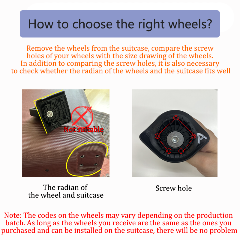 Accessoires pour bagages Rimow - Silent Replacement Luggage Wheels avis et prix