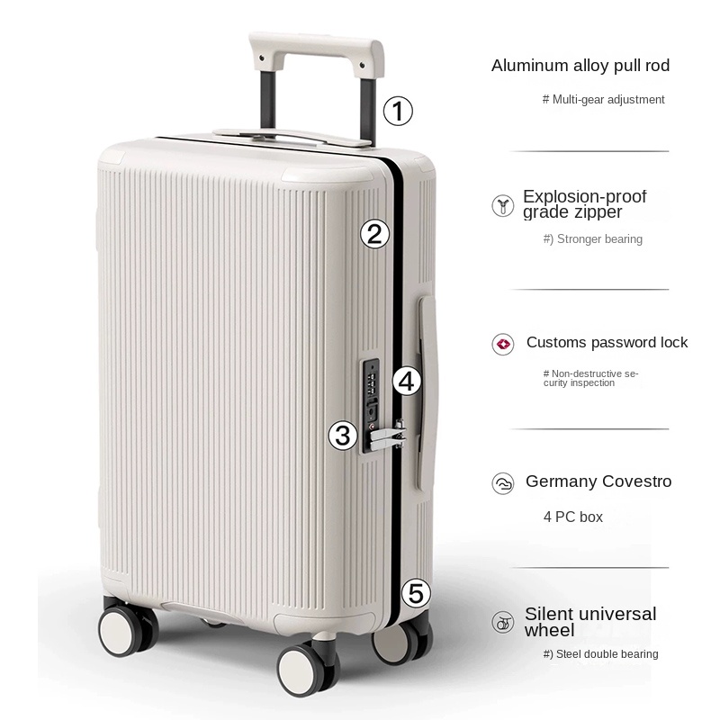 Valise à roulettes de 20 pouce - Cabin Size Lightweight Travel Trolley avis et prix