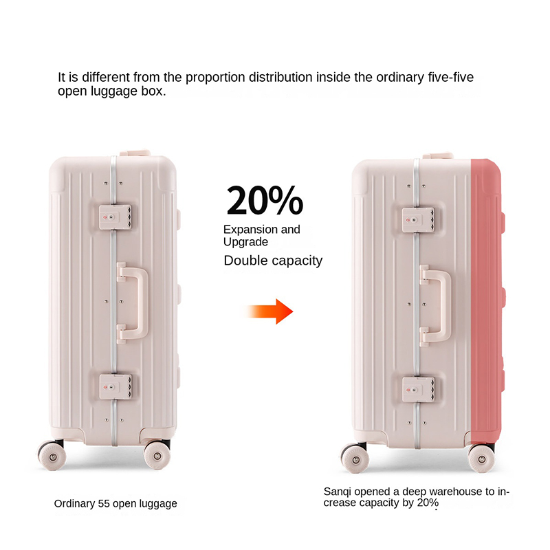 Nouvelle valise à cadre en alu - Aluminum Frame Carry On Luggage avis et prix